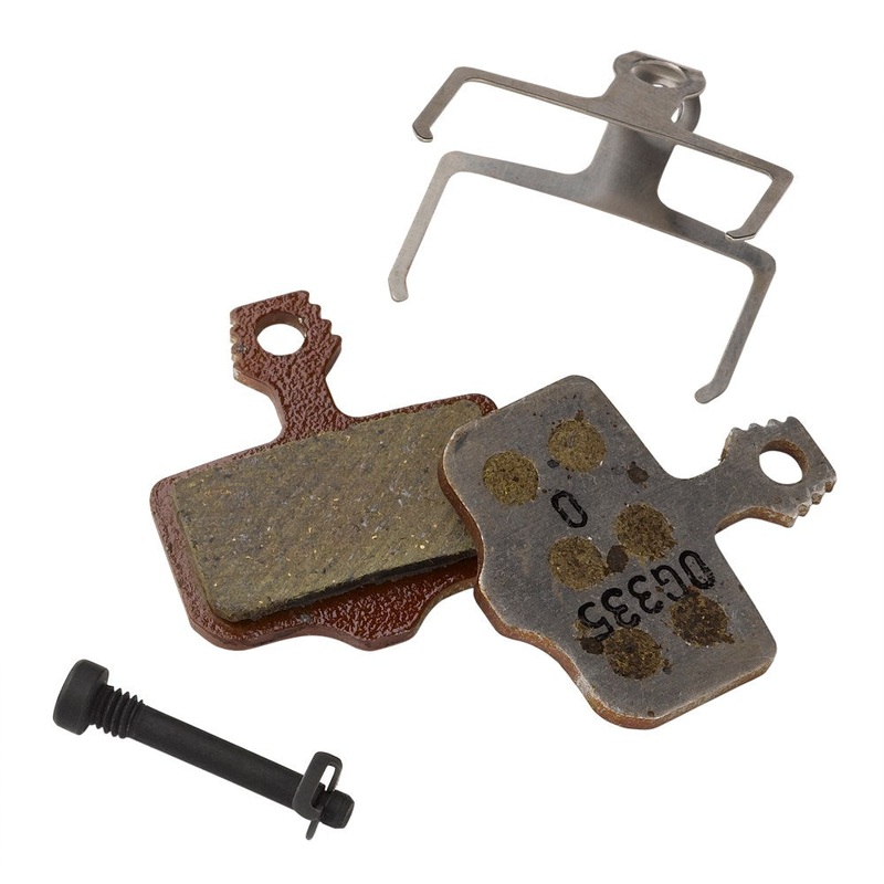 SRAM Level/Elixir/Road 2 Piece Organic/Aluminium Brake Pads SRAM Disc Brake Pads – Organic / Aluminium (Quiet / Light) – 2 Piece Road / Elixir / DB / Level B1 (2020+) Small