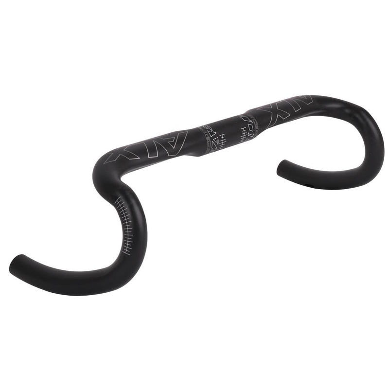 Easton – EC90 ALX Carbon Handlebar EASTON CARBON HANDLEBAR EC90ALX 10D, 31.8, 38CM BLK Di2  (RB22EC90ALX10D38)