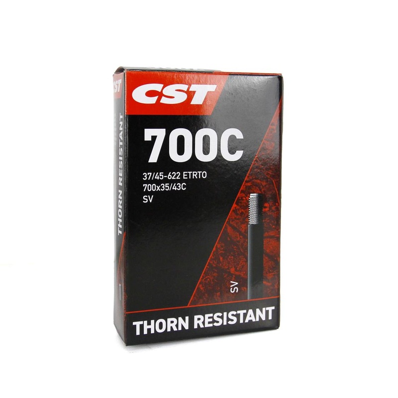 CST 700c SV Tubes – Thorn Resistant TUBE 700c x 35/43 SV THORN RESISTANT