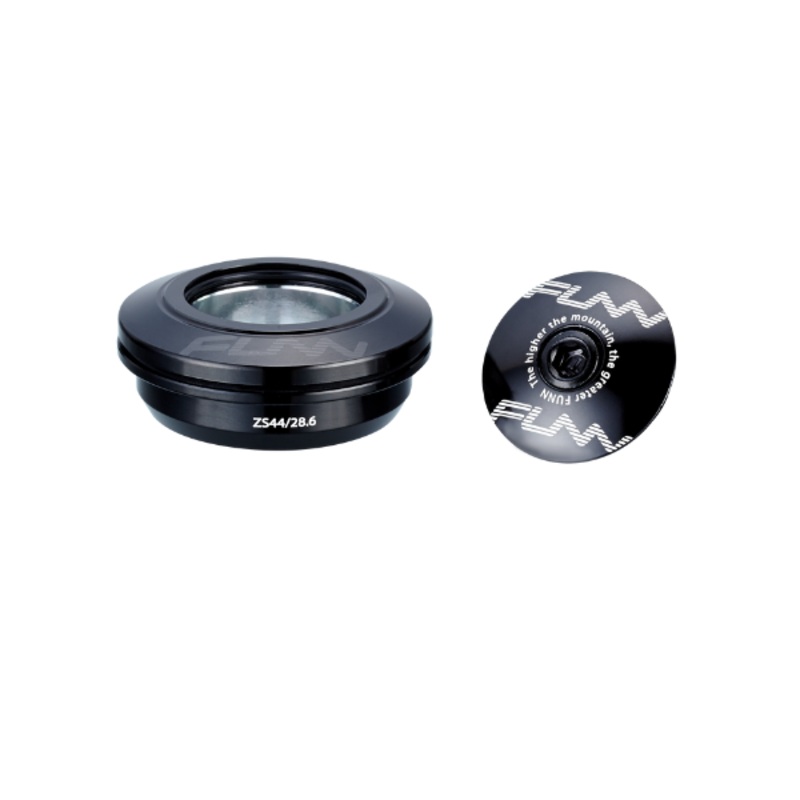 Funn Desend Upper Headset Bearings Funn Desend Upper Bearing ZS 44/28.6, AL6061 Cup With Cartridge Angular Contact Bearing, Semi-Integrated