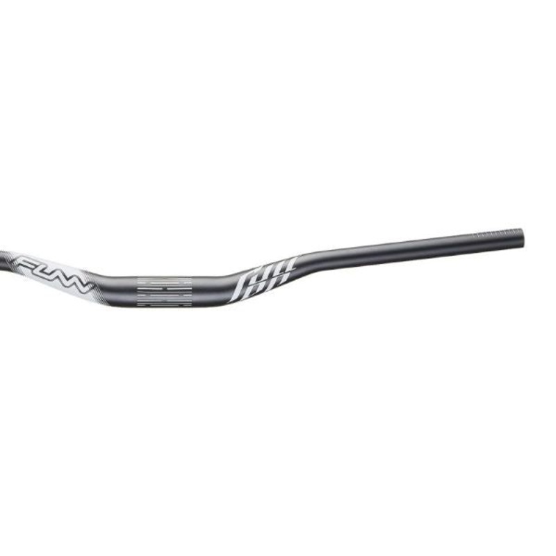 Funn Full On Alloy Handlebars Funn Full On Bar 31.8mm x 785mm 15mm Rise,  8 Degree Sweep, 5.5 Degree Up – Blast Black