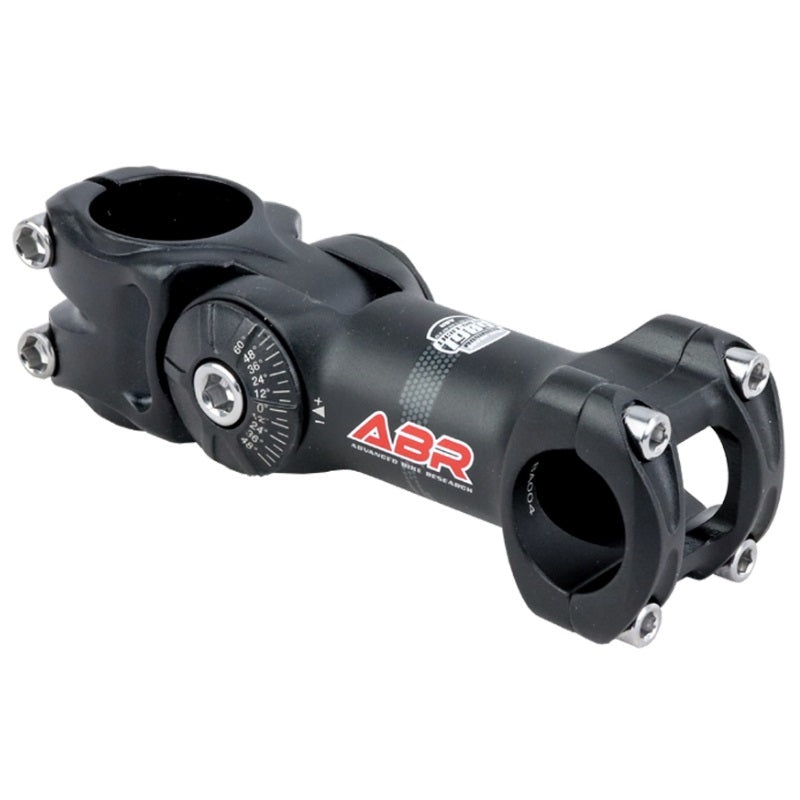 Adjustable Alloy Stem 31.8mm H/BAR STEM AHD ADJ.31.8MMX110MM BLK (EA)