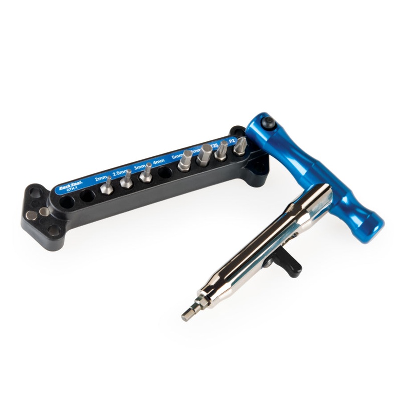 Park Tool – K-QTH-1 – Quick Change Bit Driver Set Park Tool Quick Change Bit Driver Set