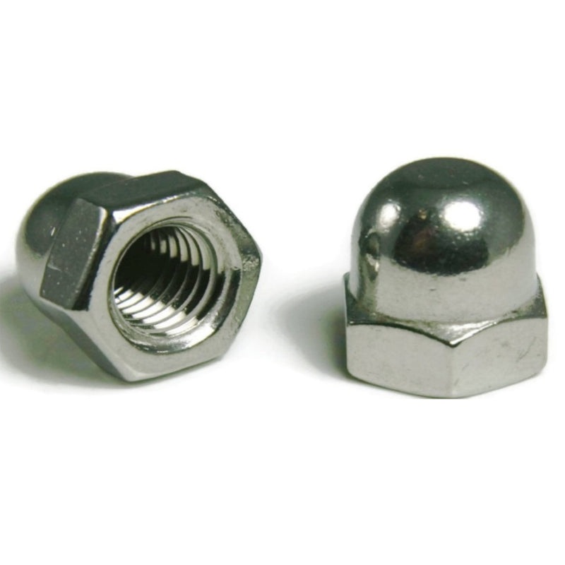 Metric Domed Nuts NUT DOMED ISO METRIC 5MM 8AF 0.80P (10)