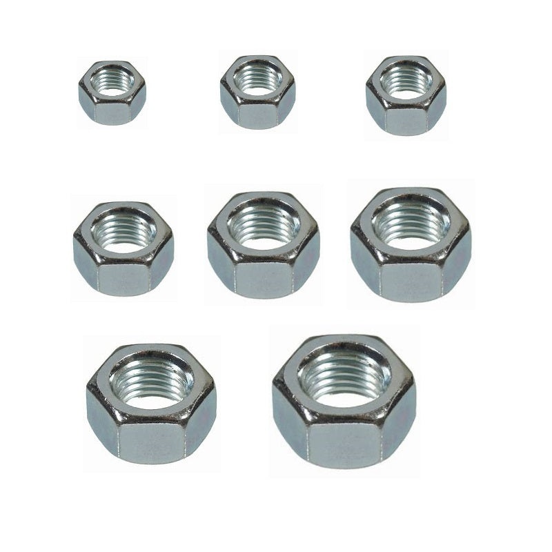 Whitworth/UNC Plain Nuts NUT WHITWORTH/UNC 1/4″ (10)