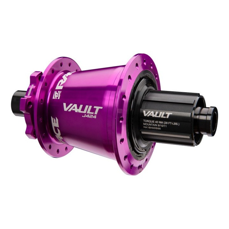 Race Face – Vault J-Bend RF HUB VAULT R 12×148 BST 424J 28H SHIMANO HG BLK      (HUB18V148X28HSHIBLKR)