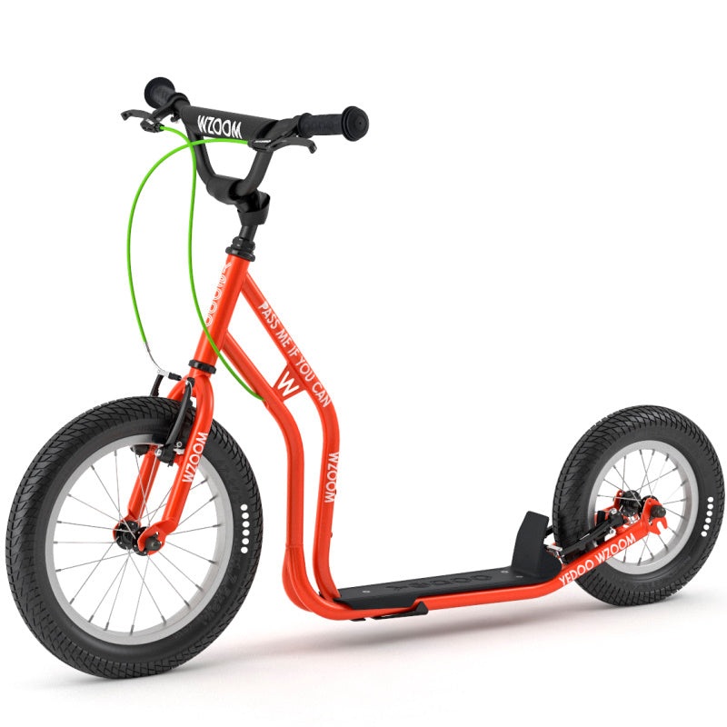 Yedoo Wzoom Scooter 16/12″ Red SCOOTER YEDOO WZOOM 16″/12″ RED (EA)