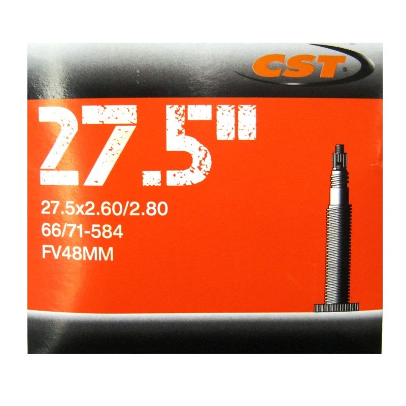 27.5 x 2.60/2.80 CST Inner Tubes TUBE CST 27.5 X 2.60/2.80 FV 48MM (EA)