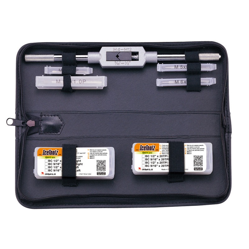 IceToolz Pro Shop Tap Set TAP SET PRO SHOP W/HANDLE ICETOOLZ E158 (SET)