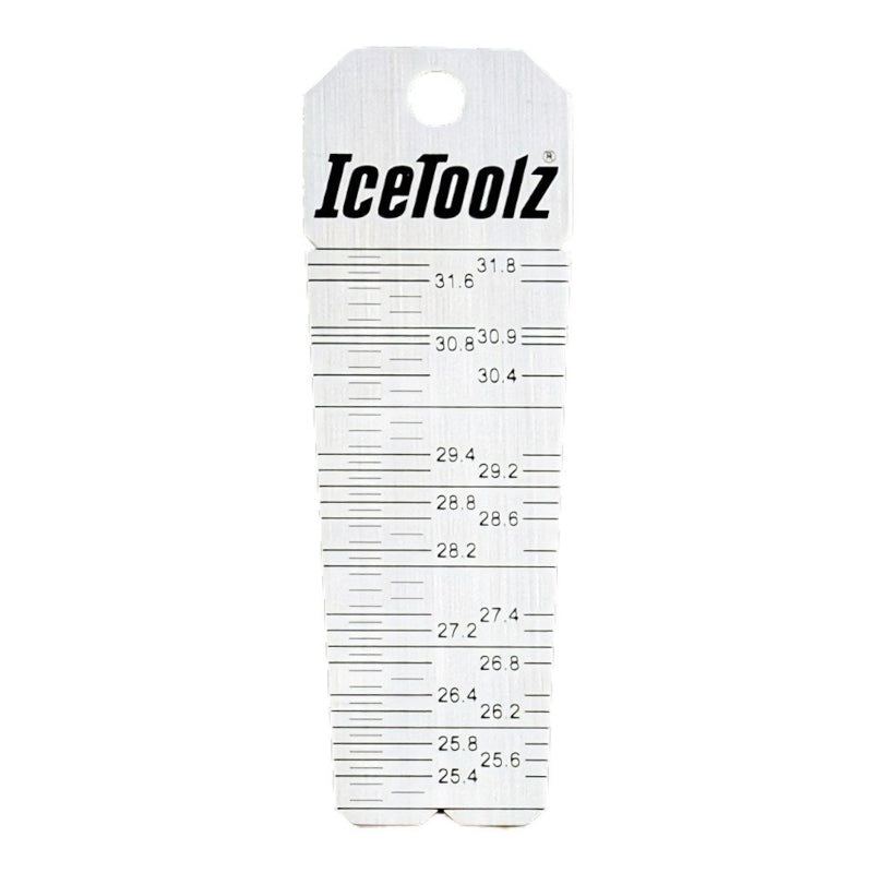 IceToolz “The Wat” Seat Tube Gauge THE WAT SEAT TUBE GAUGE ICETOOLZ E326 (EA)