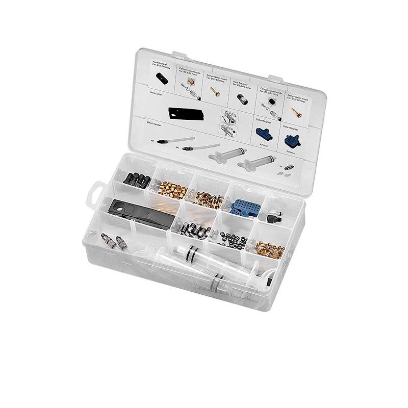 Service Tools TEKTRO/ TRP ADVANCED BLEED KIT (INCLUDES HOSE FITTINGS)