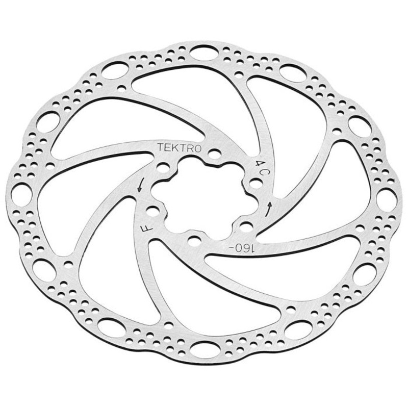 Tektro – TR-22 Super Light Polygon Road/Gravel Disc Rotors TEKTRO DISC BRAKE ROTOR SL POLYGON DESIGN FOR ROAD/GRAVEL 140mm  6-BOLT (TR140-22)