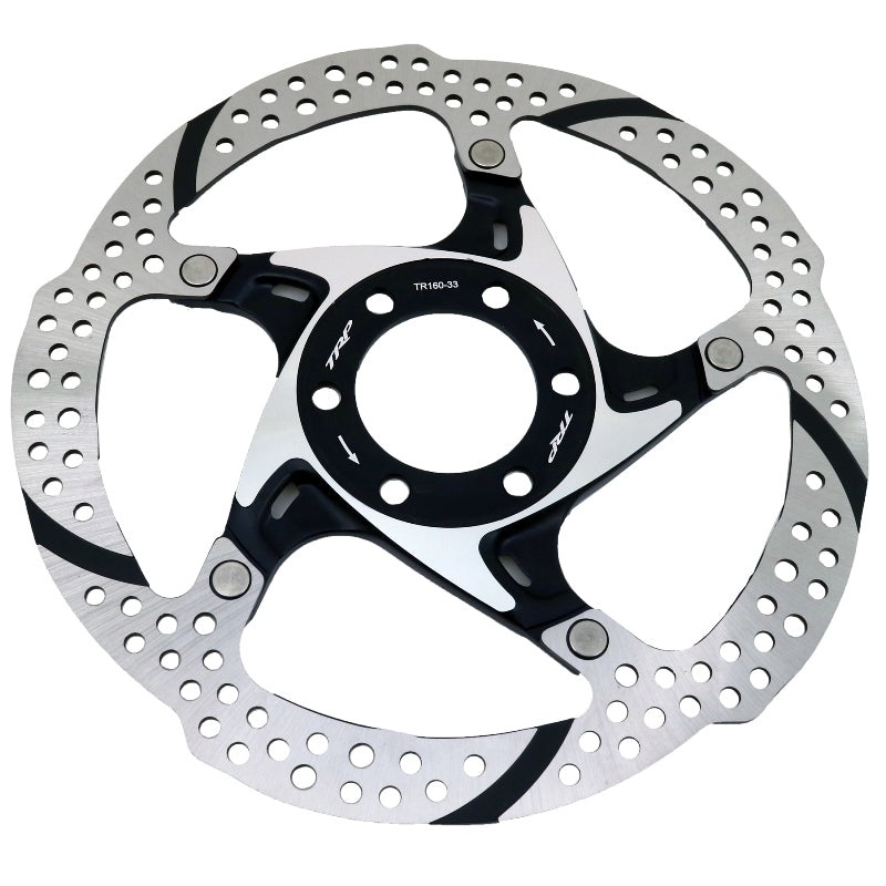 TRP – Disc Rotors 6 Bolt TRP DISC ROTOR 6 BOLT 140mm 2pc STAINLESS/ALLOY CARRIER LASER GROOVE (TR140-33)