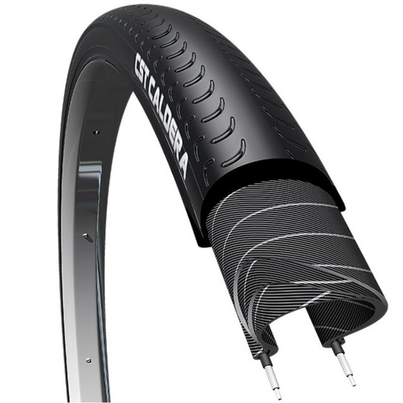 700 x 28 CST Caldera C1719 Tyre TYRE CST 700 X 28 BLACK C1719 CALDERA (EA)