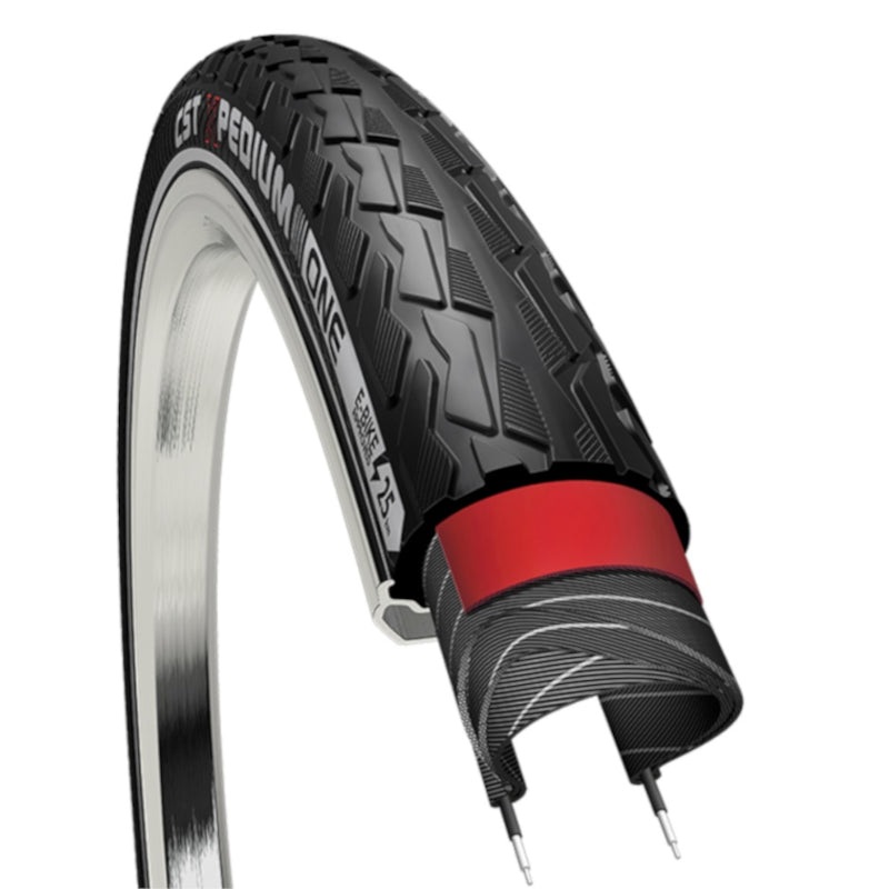 700 x 45 CST Xpedium One C1880 Tyre TYRE CST 700 X 45 (28 X 1.75 X 2) BLACK C1880 XPEDIUM ONE (EA)