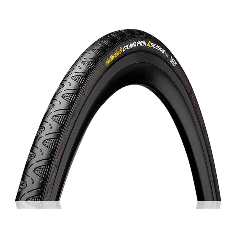 Continental Grand Prix 4 Season Tyres Continental GP 4 Season Folding Tyre 700 x 25 Black