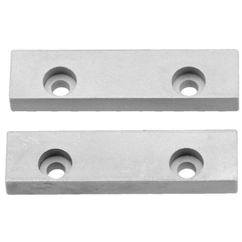 Unior Aluminium Soft Jaws Unior 722.1AL Spare 125mm Aluminium Jaws for 721/6 and 721Q/6 Vice [can fit other vices]