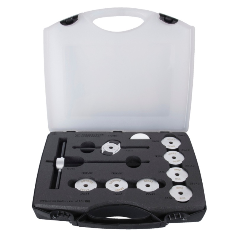 Unior Bottom Bracket Bearing Press Kit Unior 1721BB Bottom Bracket Bearing Press Kit
