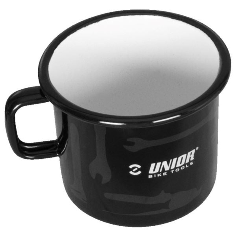 Unior Enameled Mug Unior 1841A Black Enameled Cup