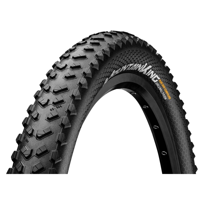 Continental Mountain King Wirebead 26″ Continental Mountain King Wire Bead Tyre 26″ x 2.3 E25