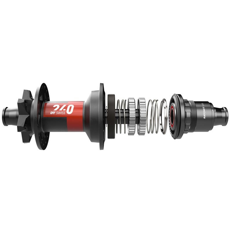 DT Swiss – 240 DEG Rear IS (6-Bolt) Hubs DT HUB 240 DEG Rear Boost 12/148mm IS MS 32h (H240TDD2R32SA0048S)