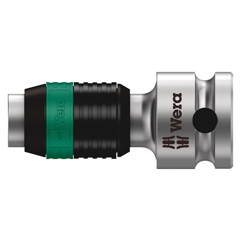 Wera Zyklop Ratchet 3/8″ Bit Adapter Wera Tools Adapter Bit 8784 B1 Zyklop Bit Adapter 3 / 8″ Sqaure To 1 / 4″ Hex Bit