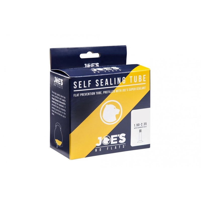 Joes – 29″-700c Commute Self Sealing Tubes JOE’S COMMUTE YELLOW GEL SELF SEALING TUBE SV 29″ X 1.9 – 2.35 (700c x 50/58)