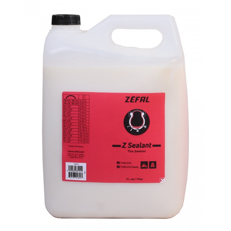 Zefal Z-Sealant 5L Z-SEALANT PUNCTURE PROTECTION ZEFAL 5L (EA)