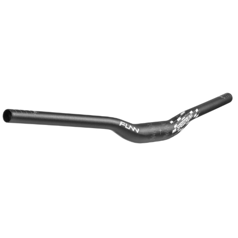 Funn Speedrun Junior Handlebar Funn Speedrun Handlebars 31.8 x 680 20mm Rise 5.5 Degree Upsweep 8 Degree Backsweep – Black