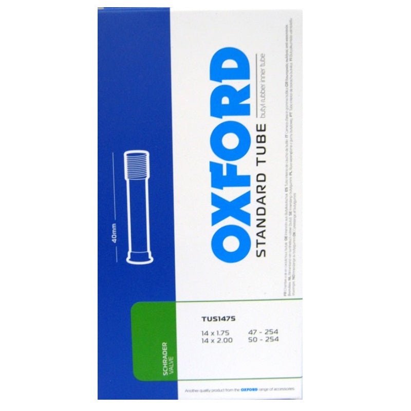 14 x 1.75/2.00 SV Oxford Inner Tubes TUBE OXFORD 14 X 1.75/2.00 SV (EA)