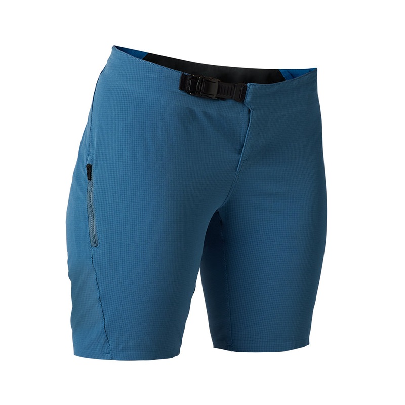 Fox Womens Flexair Ascent Shorts [Dark Slate] FOX WOMENS FLEXAIR ASCENT SHORTS [DARK SLATE] S