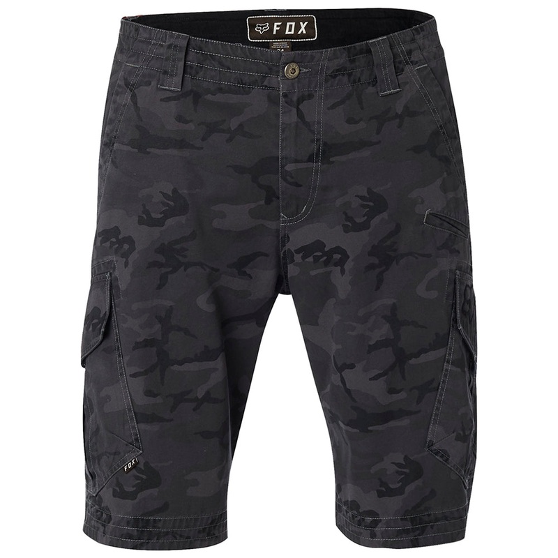 Fox Slambozo Camo Cargo Short [Black Camo] FOX SLAMBOZO CAMO CARGO SHORTS [BLACK CAMO] 29