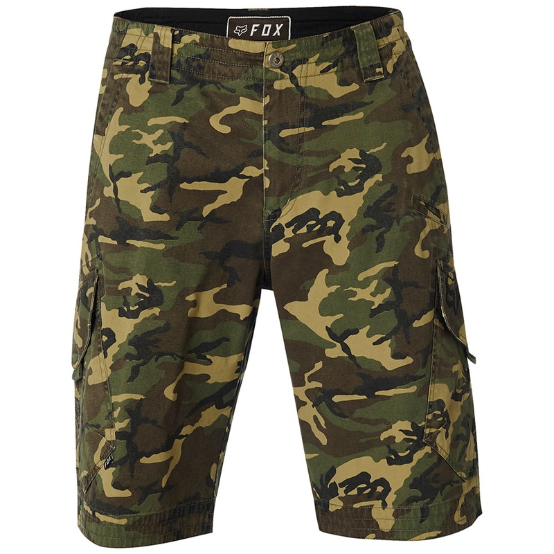 Fox Slambozo Camo Cargo Short [Green Camo] 42 FOX SLAMBOZO CAMO CARGO SHORTS [GREEN CAMO] 42