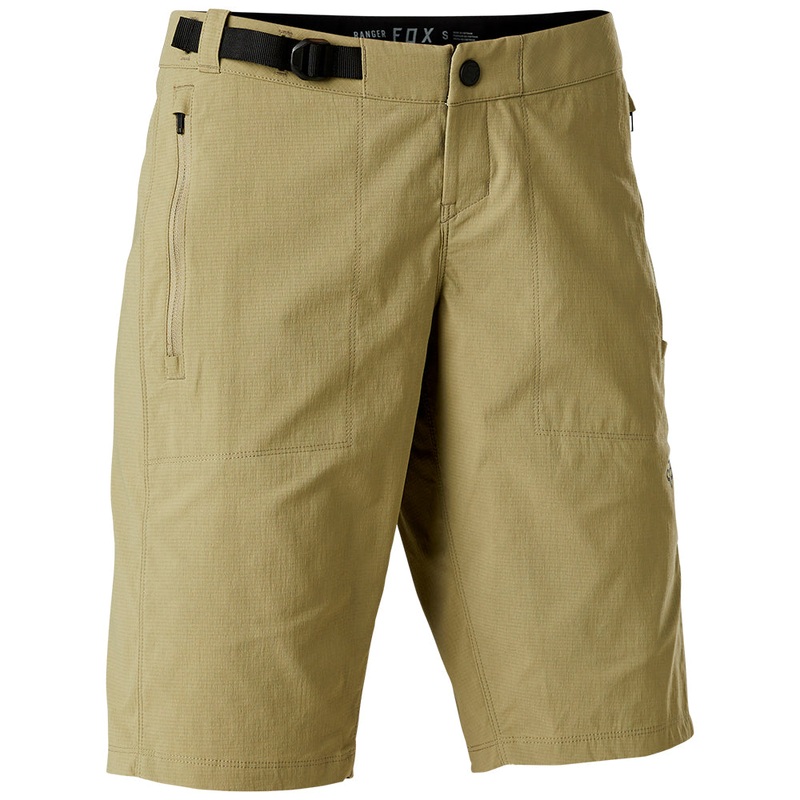 Fox Womens Ranger Shorts With Liner [Bark] FOX WOMENS RANGER SHORTS WITH LINER [BARK] XS