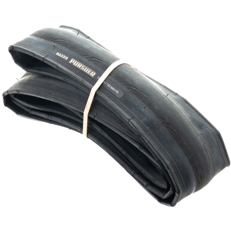 Maxxis Pursuer Road Bike Tire 700 x 25c Triathlon Training Cycling Slick TT Race
