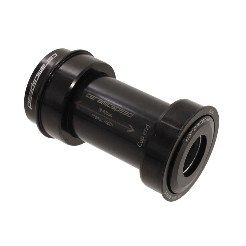 CeramicSpeed BBright Bottom Bracket for SRAM GXP 79-92mm BLACK Standard Finish Road Bike