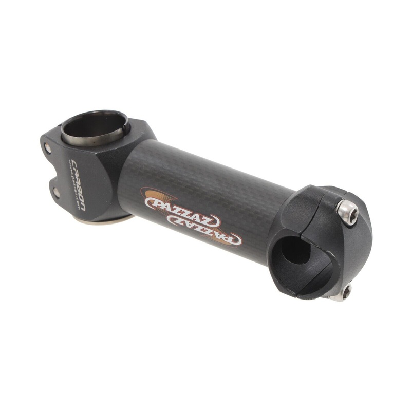Pazzaz Carbon Alloy Road Bike Stem 1 1/8 26.0 x 110mm 2 Bolt Vintage Cycling