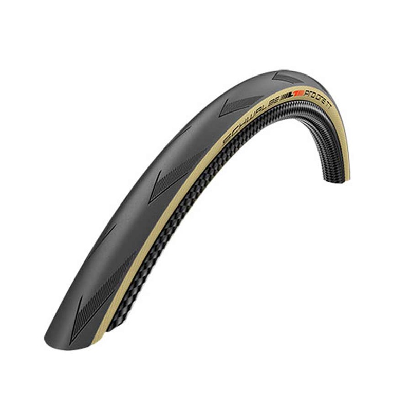Schwalbe Pro One Tubeless TT & Triathlon Tire Addix Race Tanwall
