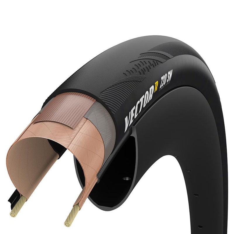 Zipp Goodyear VectorR SW Tubeless Ready Road Tire 700 x 30/35c Black
