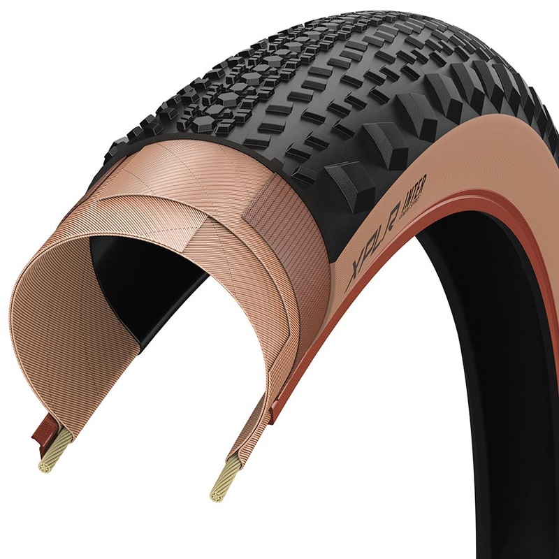 Zipp Goodyear XPLR Gravel Tubeless 700 x 45c Tire M:Wall Inter Tanwall
