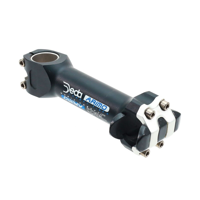 Deda Arimo Road Bike Stem 31.7 x 130mm 1 1/8″ Alloy Gravel CX Vintage 1″ Shim