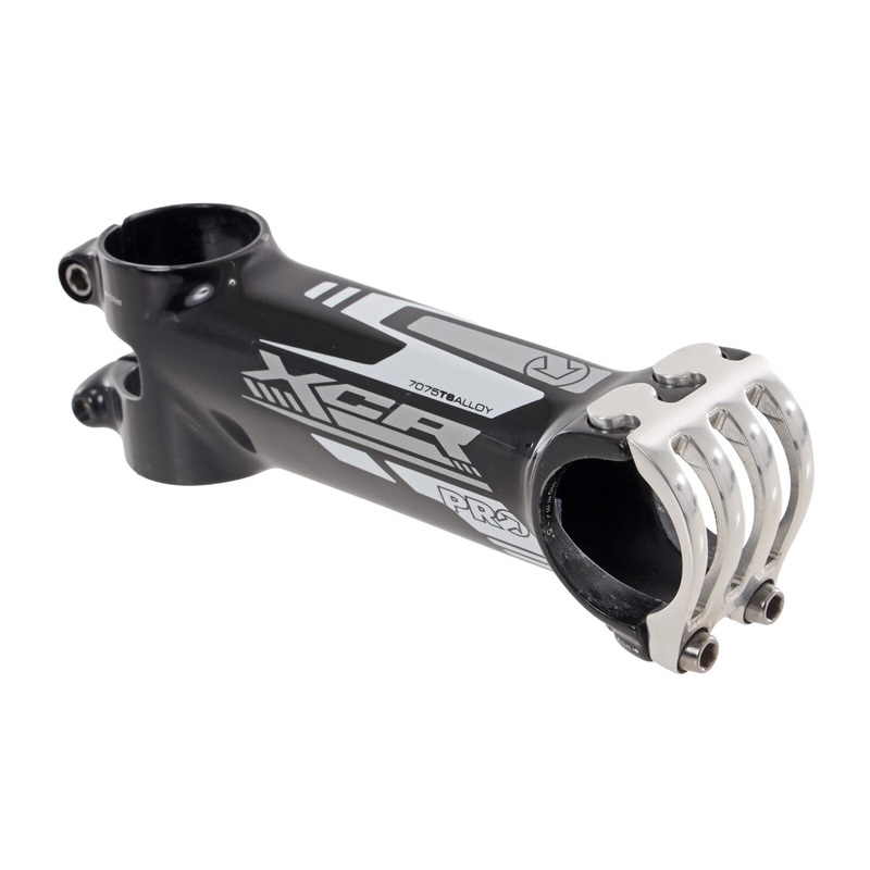 PRO XCR Alloy Road Bike Stem 31.8 x 110mm 5 Black 7075 T6 Gravel Triathlon CX