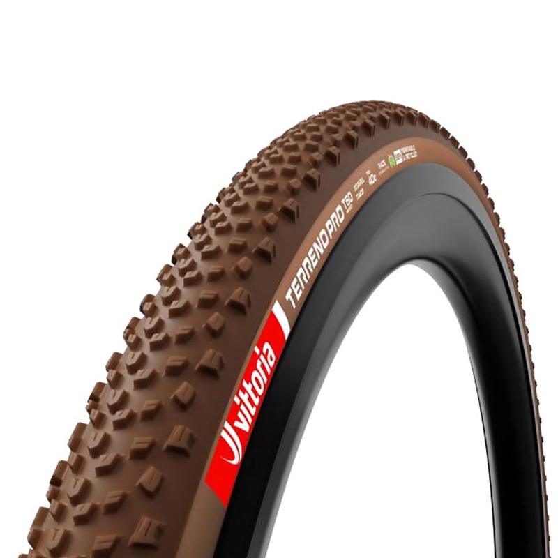 Vittoria Terreno Pro T60 Tubeless Gravel Tire 700 x 40c Brown Mixed Conditions
