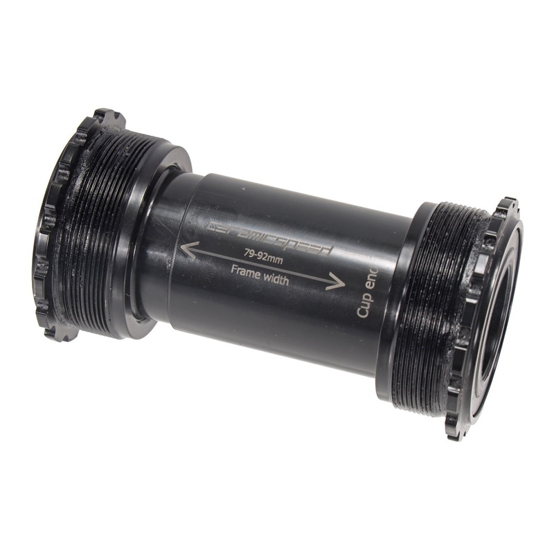 CeramicSpeed T45 Bottom Bracket BLACK For Shimano Road Bike 24mm Hollowtech II Standard Bearings