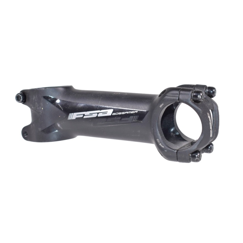 FSA Gossamer Alloy Road Bike Stem 31.8 x 110mm 6 Black Gravel CX MTB Race