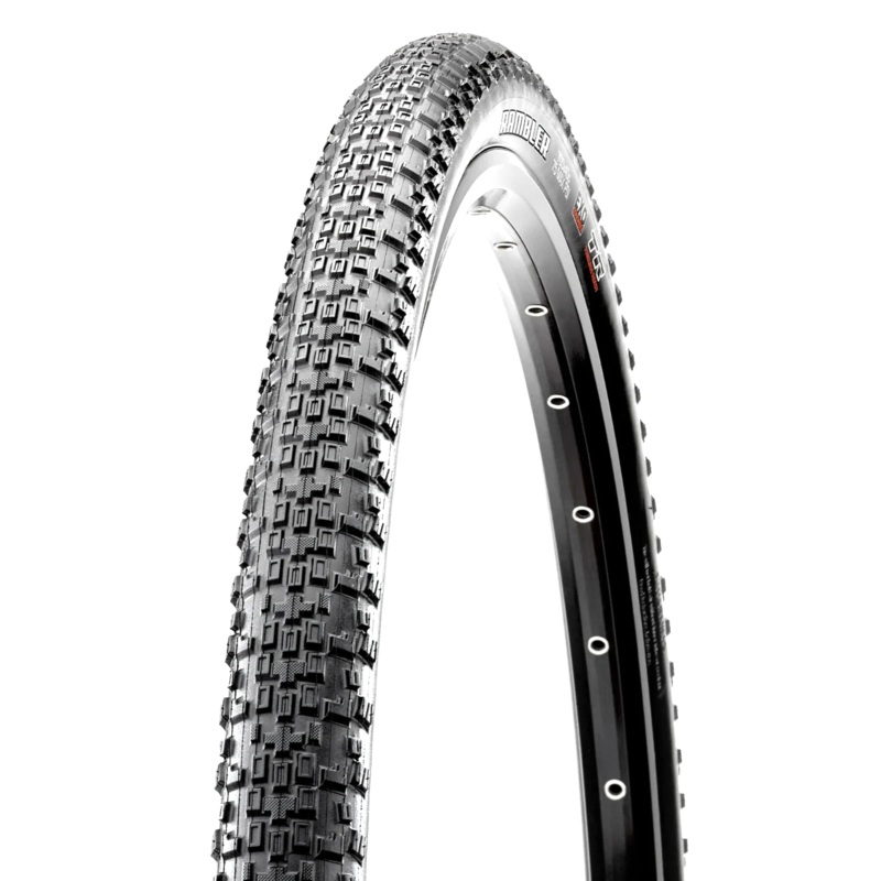 Maxxis Rambler Tubeless Gravel Bike Tire 700x 45c SilkShield 60TPI Cycling BLACK