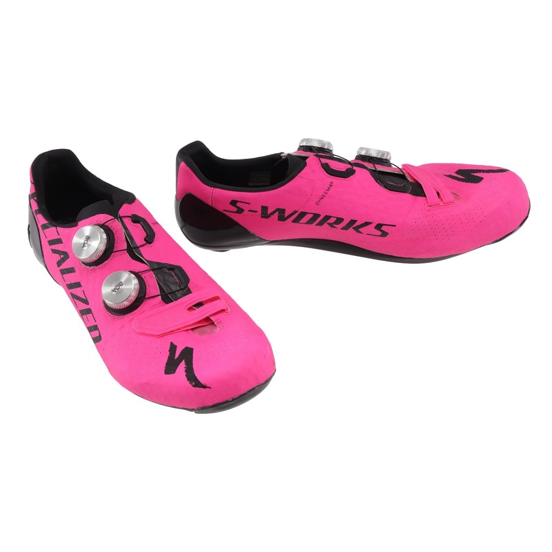 Specialized S-Works 7 Road Carbon Bike Shoes Women EU 41.5 US 10 PINK 3 Bolt BOA