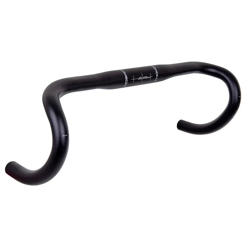 Thomson Alloy Road Bike Drop Handlebar 31.8 x 38cm HB-E119 Mid Flat Aero 380mm