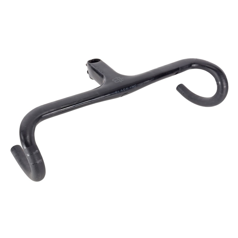 Black Inc Integrated Barstem Carbon Cockpit 44cm 120mm -6 Handlebar Stem Road
