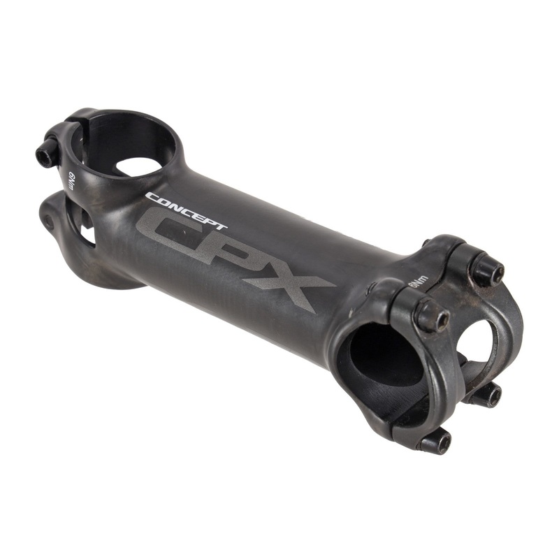 Concept CPX Carbon Road Bike Stem 31.8 x 110mm 6 BLACK Gravel Cycling
